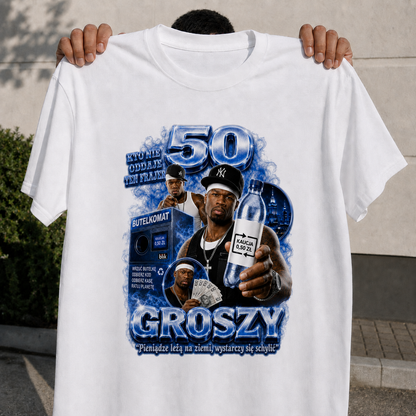50 Groszy Niebieski