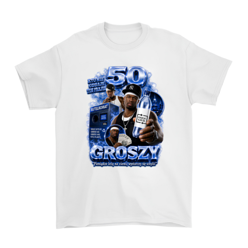 50 Groszy Niebieski